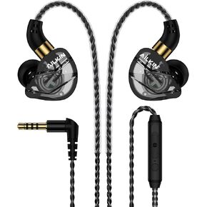 Wired Earbuds 3.5mm Aux Jack for Android, iPhone 7/SE, Ipods, Switch, PS5, Xbox, Laptop – HiFi In-Ear Headphones with Microphone, Volume Control, Over-Ear Hook, Gaming Wired Headphones for Android in Kuwait