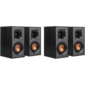 مكبرات الصوت على رف الكتب Klipsch Reference R-41M (زوجان - 4 مكبرات صوت، أسود) in Kuwait