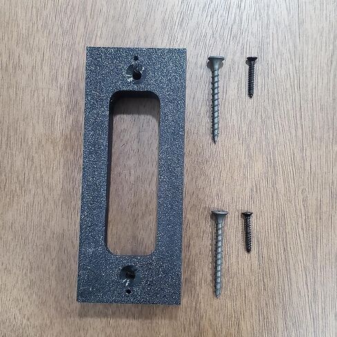 Vinyl Siding Mounting Bracket Compatible with Ring Wired Doorbell Pro (Ring Pro 2) 3D Printed (4" Standard Vinyl Siding Only) in Saudi Arabia