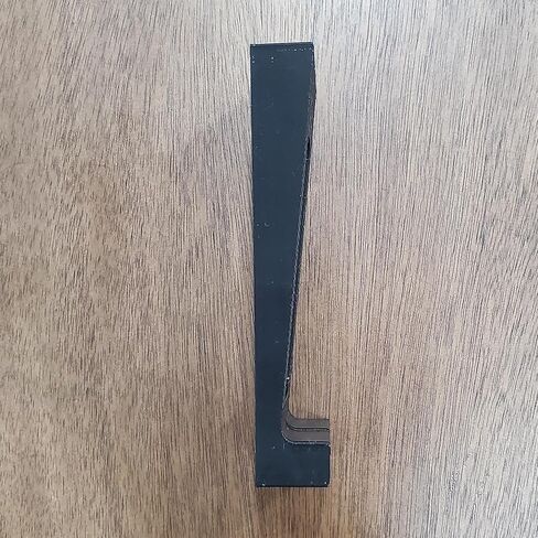 Vinyl Siding Mounting Bracket Compatible with Ring Wired Doorbell Pro (Ring Pro 2) 3D Printed (4" Standard Vinyl Siding Only) in Saudi Arabia