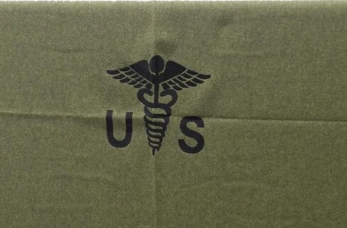 U.S. Military Medical Wool Blanket 64" x 90" Army Replica Emergency Blanket - Wool Blend, Olive Drab in Saudi Arabia