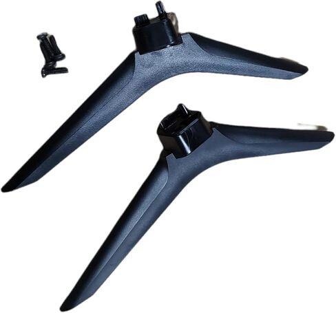 جزء المصنع - حوامل قاعدة الأرجل متوافقة مع جزء تلفزيون Hisense Roku: 268209 55V6G موديلات التلفزيون: 55R7G5، 55A65H، 55A6G8، (تتضمن البراغي) in Kuwait