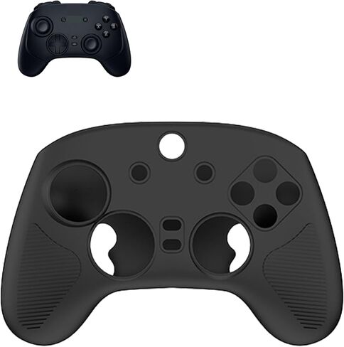 حافظة لجهاز التحكم في الألعاب Razer Wolverine V3 Pro، مادة صمت ممتازة من UYRUREL، هيكل ناعم ممتص للصدمات ومضاد للسقوط، أسود. in Saudi Arabia