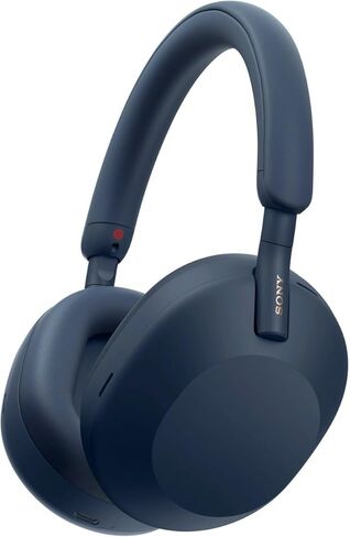 Sony WH-1000XM5/L Wireless Industry Leading Noise Canceling Bluetooth Headphones - Midnight Blue (Renewed) in Saudi Arabia