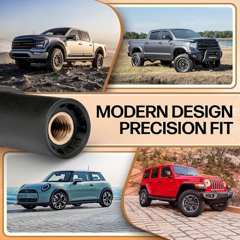 هوائي Votex 8 بوصة يناسب GMC Sierra 2500 (2020-2026) هوائي مطاطي قصير - مقاوم لغسيل السيارات - استقبال ممتاز - ملف نحاسي داخلي in Kuwait
