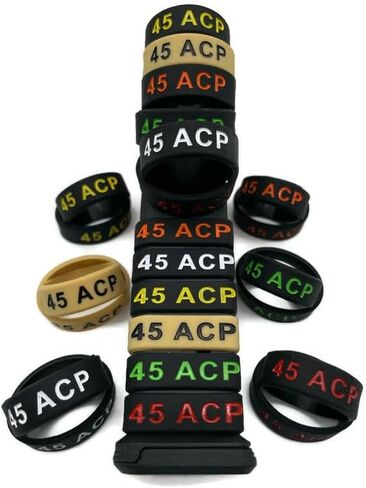 شريط معرف Mag ID ممتد 45 ACP سميك ومتين (عبوة من 3 قطع باللون الأسود والأخضر) in Saudi Arabia
