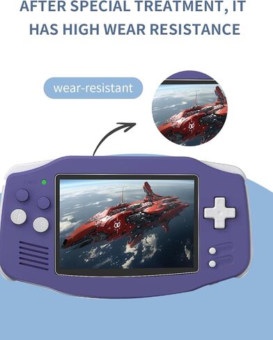 [2 Pack] Screen Protector for RG34XX Retro Handheld Game Consoles 3.4 Inch Tempered Glass Film, Screen Protector for RG34XX Handheld Gaming Anti-Scratch & Sensitive & 9H Hardness in Kuwait