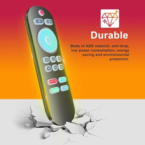 (عبوة من 2) جهاز تحكم عن بعد بديل بإضاءة خلفية متوافق مع Roku-TV (ليس لـ Roku Stick and Box) in Kuwait