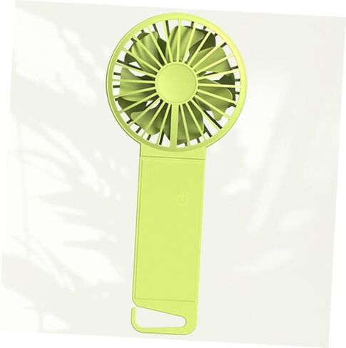 VANZACK USB مروحة صغيرة قابلة للطي محمولة ومروحة تبريد صغيرة للمنزل والمكتب والسفر أخضر فلوري USB قابلة لإعادة الشحن 85 × 35 × 193 مم in Kuwait