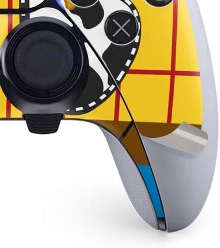 Skinit Decal Gaming Skin Compatible with PS5 DualSense Edge Pro Controller - Officially Licensed Disney Toy Story Woody Apparel Design in Saudi Arabia