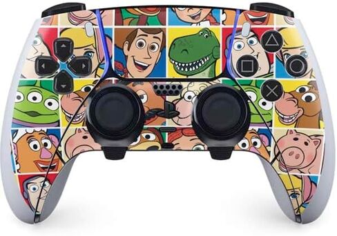 Skinit Decal Gaming Skin Compatible with PS5 DualSense Edge Pro Controller - Officially Licensed Disney Toy Story Woody Apparel Design in Saudi Arabia