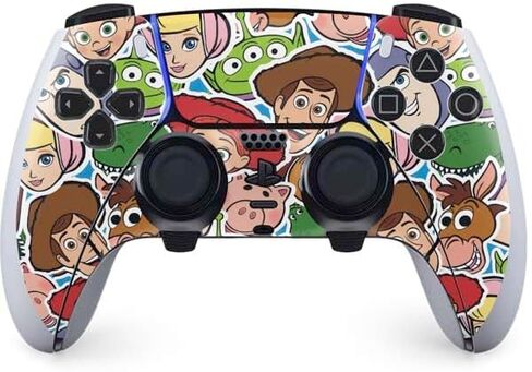 Skinit Decal Gaming Skin Compatible with PS5 DualSense Edge Pro Controller - Officially Licensed Disney Toy Story Woody Apparel Design in Saudi Arabia