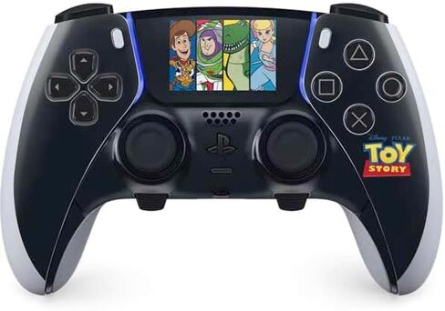 Skinit Decal Gaming Skin Compatible with PS5 DualSense Edge Pro Controller - Officially Licensed Disney Toy Story Woody Apparel Design in Saudi Arabia
