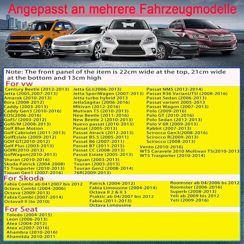 راديو تلقائي لسيارة VW Volkswagen Jetta Golf Passat Tiguan Seat Touran Skoda Wireless CarPlay Car Stereo، 7 بوصات Android Auto IPS، 16EQ DSP، Bluetooth5.0، FM، كاميرا احتياطية لراديو Jetta in Saudi Arabia