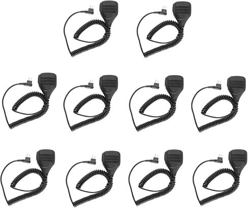 10 Pack PMMN4013 PMMN4013A Remote Speaker Microphone Shoulder Speaker Mic Compatible for CP200 CP200D CP200XLS CP185 RDU4100 RMU2040 CLS1110 CLS1410 BPR40 RDV5100 Portable Radio in Saudi Arabia