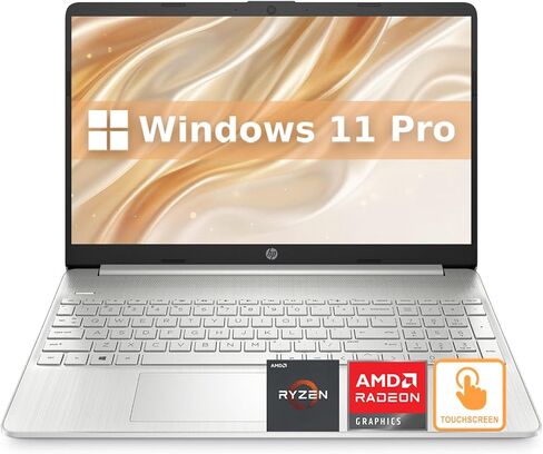 لاب توب اتش بي 15 | معالج ايه ام دي رايزن | ذاكرة وصول عشوائي DDR4 سعة 8 جيجابايت | 512 جيجا بايت PCIe SSD | شاشة لمس عالية الدقة مقاس 15.6 بوصة | لوحة مفاتيح بإضاءة خلفية | Windows 11 Pro | أداء سريع، كمبيوتر محمول خفيف الوزن للطلاب والأعمال in Kuwait