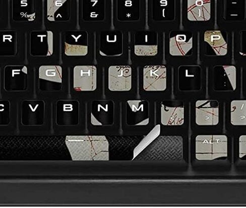 Skinit Decal Skin Compatible with K95 RGB Platinum Mechanical Gaming Keyboard - Officially Licensed Warner Bros The Goonies Skull Map Design in Saudi Arabia
