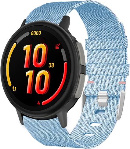 Lamshaw متوافق مع Garmin Bounce 2 Band، حزام إكسسوارات بديل من نسيج النايلون المنسوج سريع التحرير متوافق مع Garmin Bounce 2، 1 ساعة ذكية in Kuwait