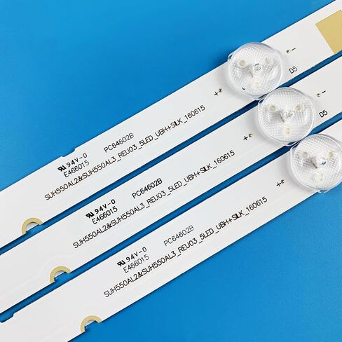 PANMILED LED Backlight Strips for 55" TV LC-55P6000U LC-55P6000B 55H6607 LED55M5000U LED55EC550UA LED55EC320A SVH550AL2 SVH550AL3_REV03_5LED in Saudi Arabia