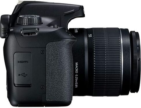 Canon EOS Rebel T100 DSLR Camera w/EF-S 18-55mm F/3.5-5.6 Zoom Lens + 128GB Memory + Case + Tripod + Filters (36pc Bundle) (Renewed) in Saudi Arabia