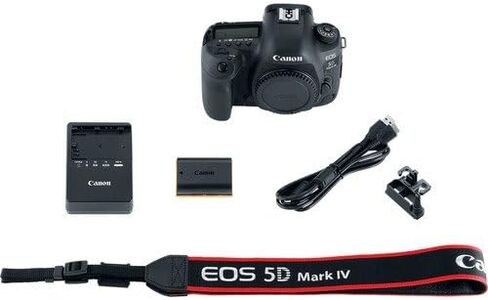 EOS 5D Mark IV Full Frame Digital SLR Camera with EF 24-105mm f/4L is II USM Lens Kit + Deal-Expo Advanced Accessories Bundle (Renewed) in Saudi Arabia