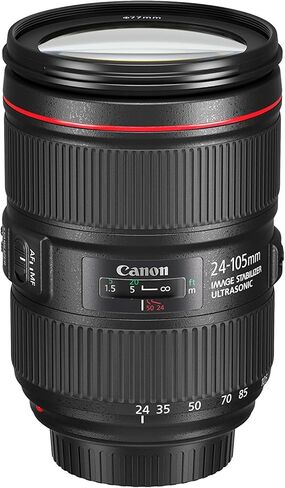 EOS 5D Mark IV Full Frame Digital SLR Camera with EF 24-105mm f/4L is II USM Lens Kit + Deal-Expo Advanced Accessories Bundle (Renewed) in Saudi Arabia