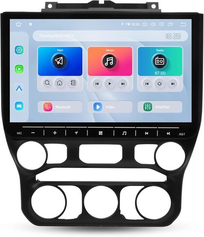 Dasaita 8GB+256GB Car Radio for Dodge Ram 1500 2500 3500 2019-2022 (Auto AC), Wireless Apple Carplay & Android Auto, 10.2'' Android 13 GPS Navigation Head Unit, Voice Control, 4G LTE/5G WiFi in Saudi Arabia