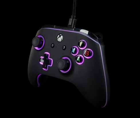 وحدة التحكم السلكية المضيئة المحسنة PowerA Spectra لأجهزة Xbox One، لوحة الألعاب، وحدة تحكم ألعاب الفيديو السلكية، وحدة تحكم الألعاب، Xbox One، تعمل مع Xbox Series X|S in Kuwait