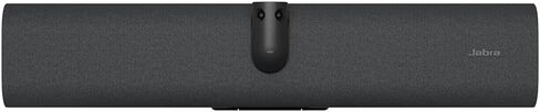 Jabra PanaCast 40 Video Bar System غرفة اجتماعات صغيرة جهاز فيديو Android ووحدة تحكم تعمل باللمس، نظام مؤتمرات مجال الرؤية 180 درجة مع ميكروفون ومكبرات صوت، معتمد لغرف التكبير، أسود in Kuwait