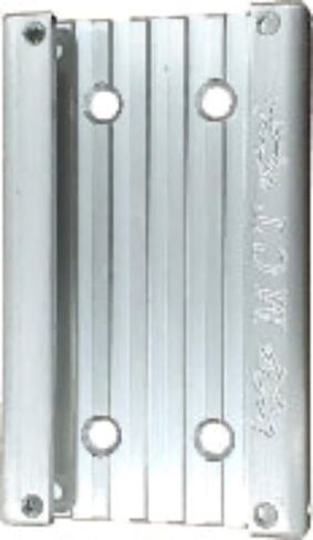 Aluminum 6 inch mounting Track System, Made in The USA- Compatible with Traxstech, Berts, Cannon, Cisco for Mounting Rod Holders, Fishing, and Other Boating Accessories in Saudi Arabia