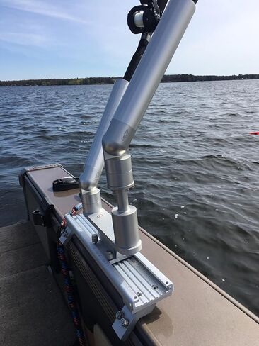 Aluminum 6 inch mounting Track System, Made in The USA- Compatible with Traxstech, Berts, Cannon, Cisco for Mounting Rod Holders, Fishing, and Other Boating Accessories in Saudi Arabia