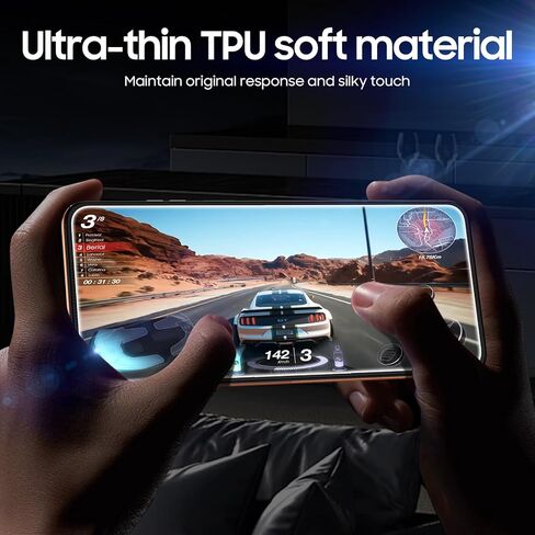 for Motorola Razr 2025/ 2024 Screen Protectors, 2 Packs Inner Screen TPU Protective Film [Installation Kit] + 2 Packs Outer Screen Tempered Film, Ultra High Definition, Durable, Wrinkle Resistant, Scratch Resistant, Bubble Free, Newbie Friendly in Saudi Arabia