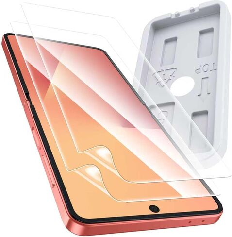 واقيات شاشة Motorola Razr 2025/ 2024، عبوتان من أفلام الحماية الداخلية للشاشة TPU [مجموعة التثبيت] + عبوتين من الأفلام المقسى للشاشة الخارجية، فائقة الوضوح، متينة، مقاومة للتجاعيد، مقاومة للخدش، خالية من الفقاعات، صديقة للمبتدئين in Saudi Arabia