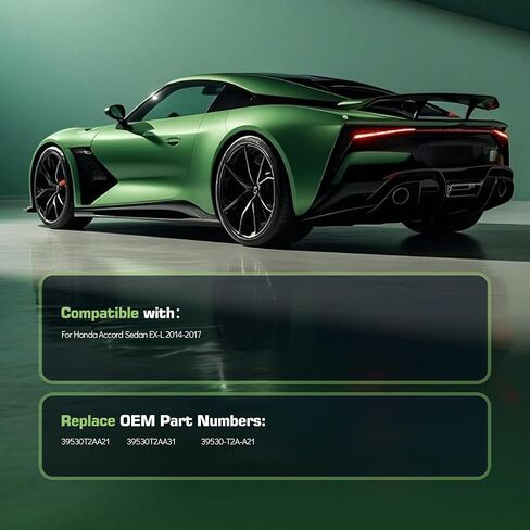 Backup Camera Rear View Parking Assist Camera 170° HD Night Vision for Honda Accord Sedan EX-L 2014 2015 2016 2017 Replaces 590-440,39530T2AA21,39530T2AA31,39530-T2A-A21 in Kuwait