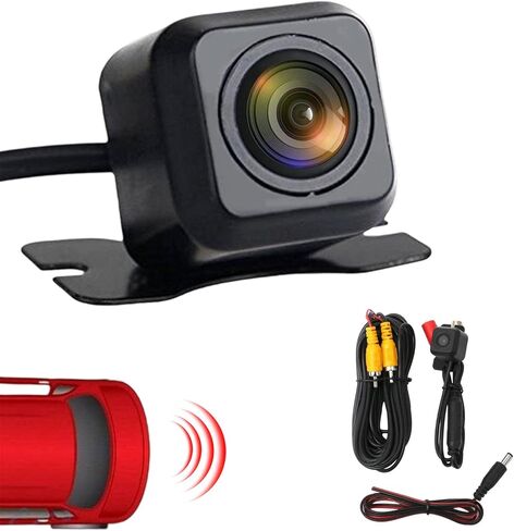 aterproof Night Vision Backup Camera for Cars - Universal HD Rear View Camera, Night Vision with 170° Wide Angle, Compatible with Most Vehicles in Saudi Arabia