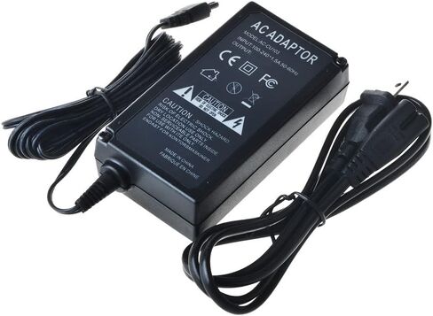 محول تيار متردد متوافق مع سلك طاقة كاميرا الفيديو Canon ZR25MC ZR30MC ZR50MC PI 100MC 200MC in Kuwait