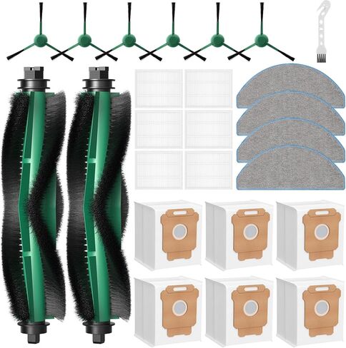 105 أكياس غبار لجهاز iRobot Roomba Essential 104 Vac/104 Combo/105 Vac/105 Combo/Plus 404/405/505 Combo/504 Vac/Max 705 Vac&Combo/Q0520 مكنسة كهربائية روبوتية، أكياس مكنسة كهربائية للتخلص من جهاز Roomba سعة 2.8 لتر in Kuwait