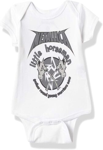 Metallica baby-boys Metallica Baby Boys' Little Horseman Bodysuit in Saudi Arabia