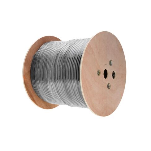 Cables Direct Online CAT6 1000ft Outdoor 23 AWG 550MHz Ethernet Cable UTP Solid Bare Copper Bulk Wire Direct Burial UV Weatherproof Resistant in Saudi Arabia