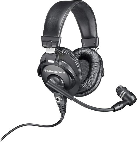 سماعة رأس ستيريو للبث من Audio-Technica BPHS1 + قطعة قماش للتنظيف من الألياف الدقيقة + حامل لسماعات الرأس + منظف سماعات الرأس من Goby Labs، 4 أونصة سائلة in Kuwait