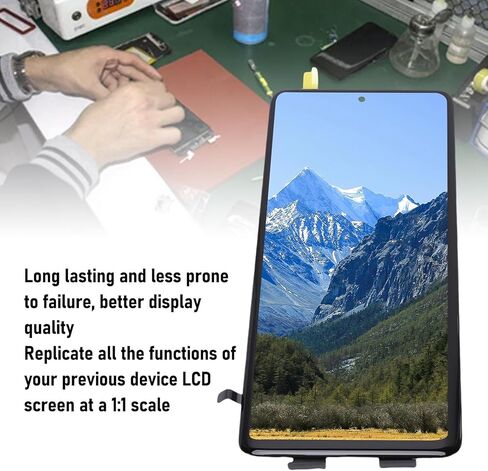 استبدال شاشة الهاتف EBTOOLS لـ Edge 60 Pro، ملحقات إصلاح الهاتف، مجموعة إطار محول رقمي لشاشة LCD تعمل باللمس، كفاءة طاقة خفيفة الوزن، لمشاكل اللمس، غير مستجيب in Saudi Arabia