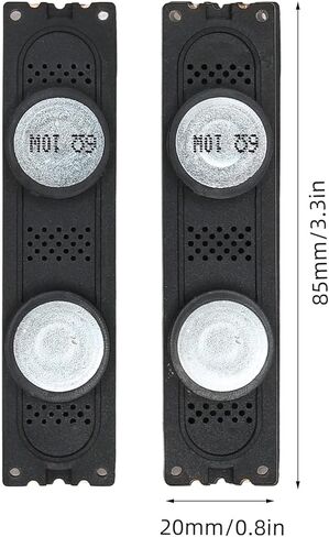 قطعة غيار مكبر صوت تلفزيون POCREATION BN96-18088A 6Ω 10W صوت واضح متوافق مع BN96-16798S لـ UA55ES7000J UA46D6400UJ UA46D7000WJ UA55F7500BJ UA46F7500BJXXR in Kuwait
