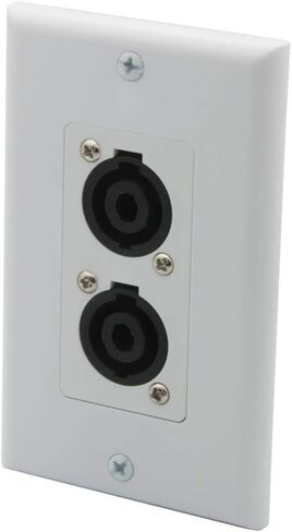 2 عصابة نمط الديكور 4 منافذ XLR مدفع لوحة الحائط الإناث in Kuwait