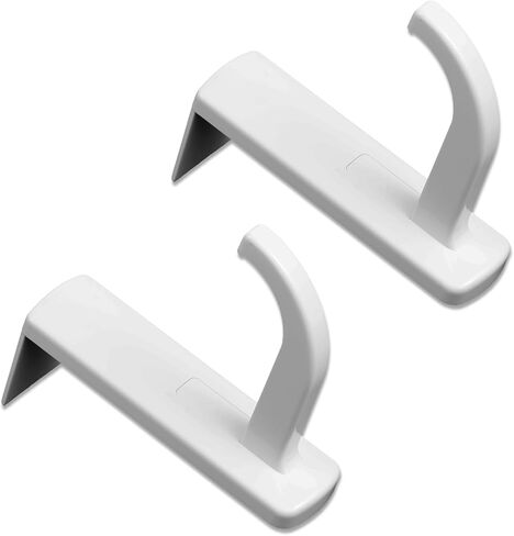 2pcs Monitor Headphone Stand Hook Headset Holder Hanger Adhesive Gaming Earphones Hanger Stick-on Support for Computer Over Ear Earphone Monitor Screen Edge Wall Mount Gaming Desk Accessories in Kuwait