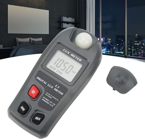 مقياس الضوء الرقمي، مقياس الإضاءة، اختبار إضاءة Luxmeter، نطاق تلقائي Luxmeter مع شاشة LCD كبيرة للاستخدام في الهواء الطلق in Kuwait