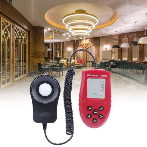Digital Light Meter Light Meter Luxmeters Auto Ranging Portable Luxmeter Handheld Illuminance Luminometers Photometer in Saudi Arabia