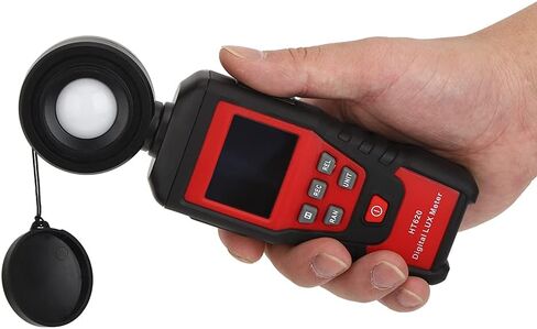 HT620 مقياس الإضاءة الرقمي Luxmeter مع سهولة الاستخدام لقياس الإضاءة الداخلية والخارجية in Saudi Arabia