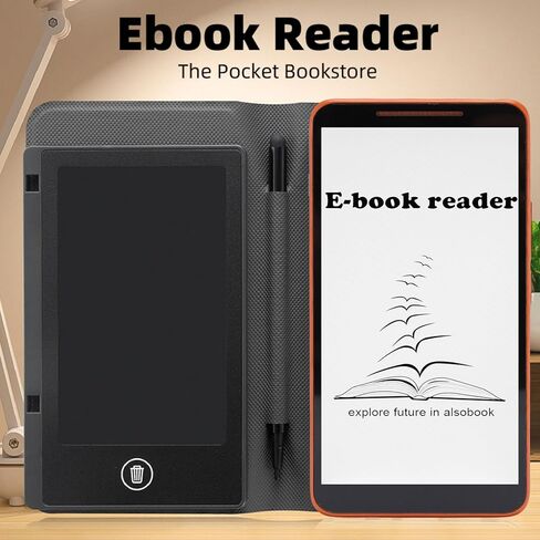 5.7 Inch E Book Reader, WiFi Android 8.1 Touchscreen EReader, Capacitive Screen PDF Reader with Handwriting Board, 1GB 8GB Storage in Saudi Arabia