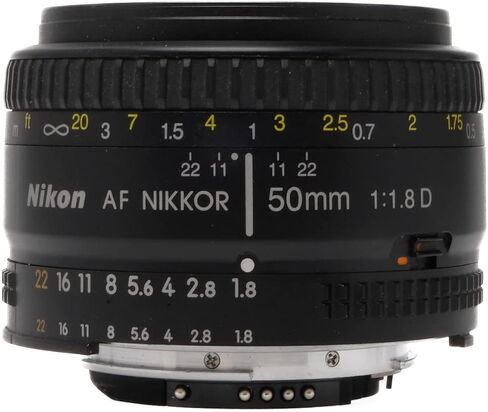Nikon AF FX NIKKOR 50mm f/1.8D Lens for Nikon DSLR Cameras in Saudi Arabia