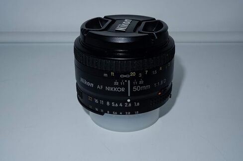 Nikon AF FX NIKKOR 50mm f/1.8D Lens for Nikon DSLR Cameras in Saudi Arabia